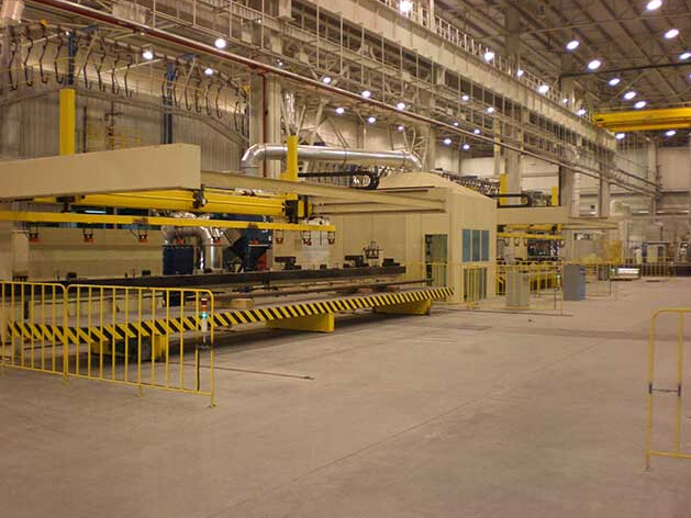 汽車縱梁切割生產(chǎn)線